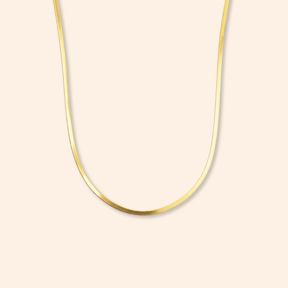 Herringbone Necklace - Karen's Fine Jewellery