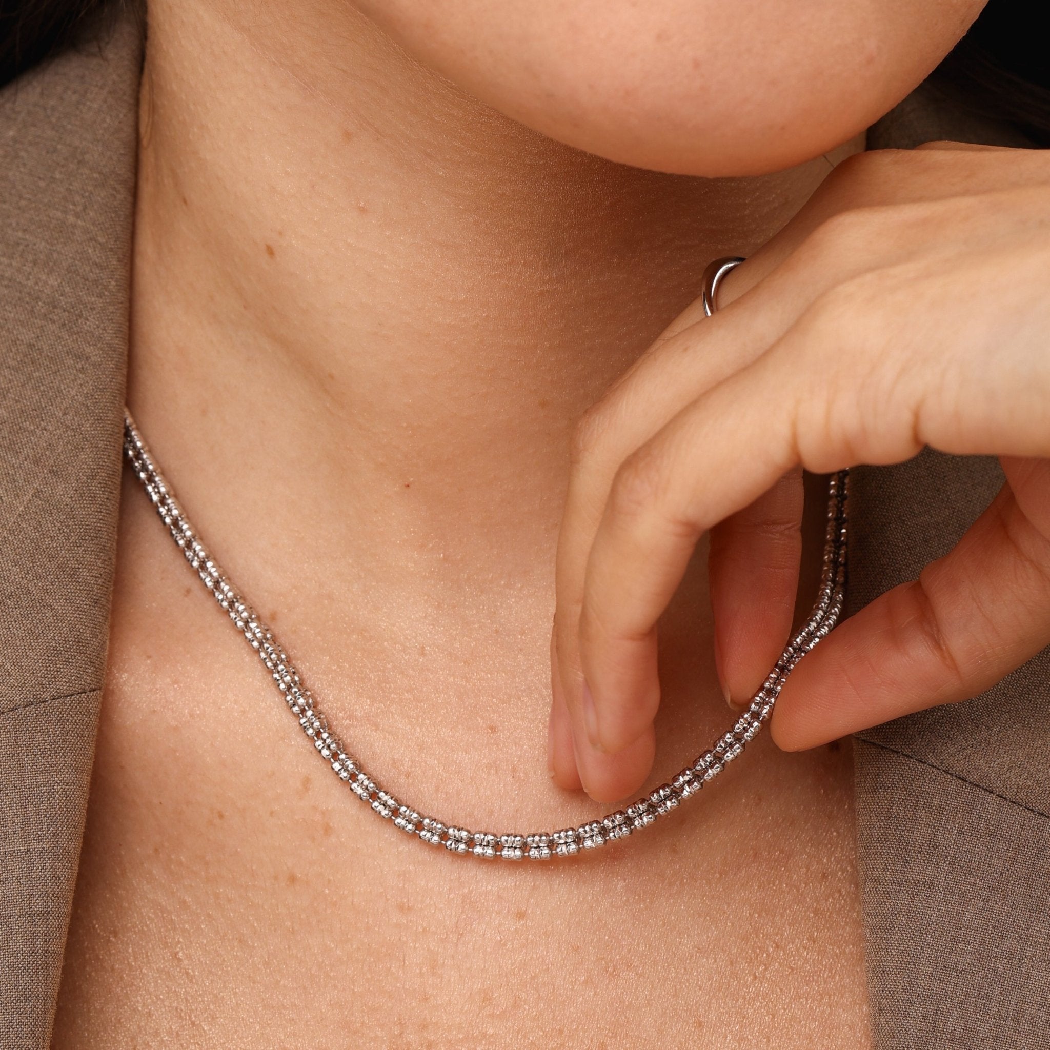 Orla Beaded Chain - Karen's Fine Jewellery