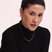 Paperclip Necklace - Karen's Fine Jewellery