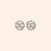 Round Coco Studs