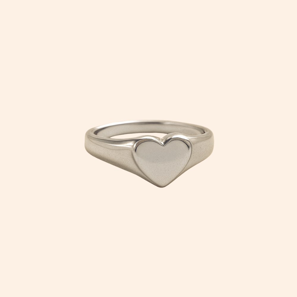 Heart Signet Ring