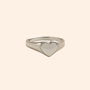 Heart Signet Ring