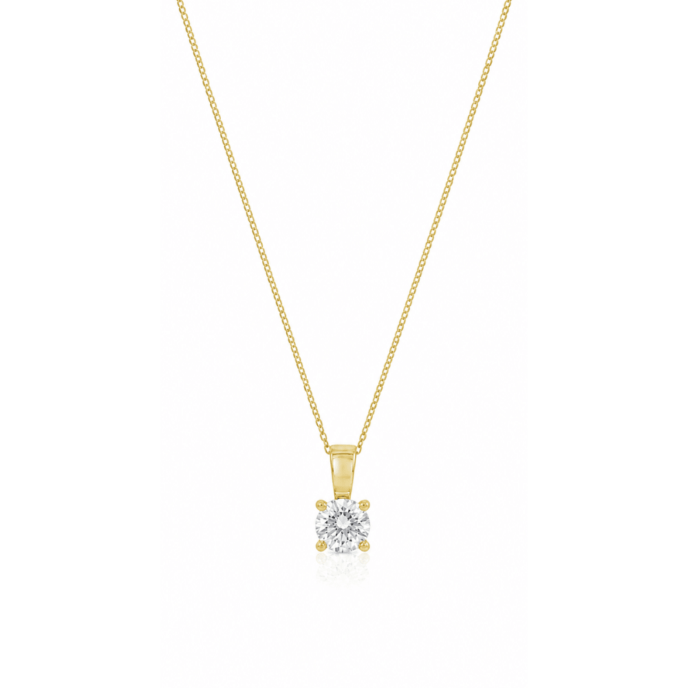 1.00ct Lab-Grown Diamond Pendant Necklace - Karen's Fine Jewellery