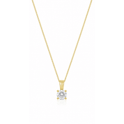 1.00ct Lab-Grown Diamond Pendant Necklace - Karen's Fine Jewellery