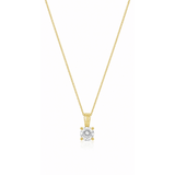 1.00ct Lab-Grown Diamond Pendant Necklace