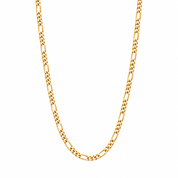 10K Yellow Gold Figaro Chain Necklace – 3.5mm - Karen's Fine Jewellery