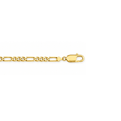 10K Yellow Gold Figaro Chain Necklace – 4.5mm - Karen's Fine Jewellery