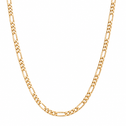 10K Yellow Gold Figaro Chain Necklace – 5mm - Karen's Fine Jewellery