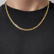 10K Yellow Gold Figaro Chain Necklace – 5mm - Karen's Fine Jewellery