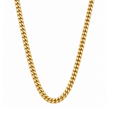 10K Yellow Gold Miami Cuban Chain Necklace – 5.5mm