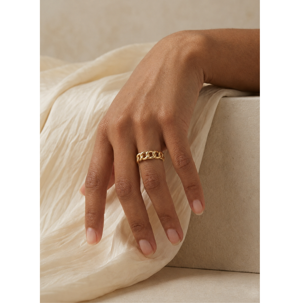 Aurelia Link Ring- Karen's Fine Jewellery
