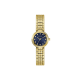 Gold-Tone and Blue Guess Watch