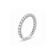 14K White Gold Lab-Grown Diamond 3/4 Eternity Band – 1.00 CTW - Karen's Fine Jewellery
