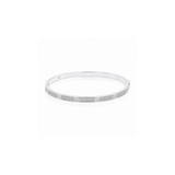 Silver Pave Bangle