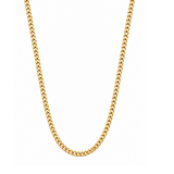 10K Yellow Gold Miami Cuban Chain Necklace – 2.7 mm