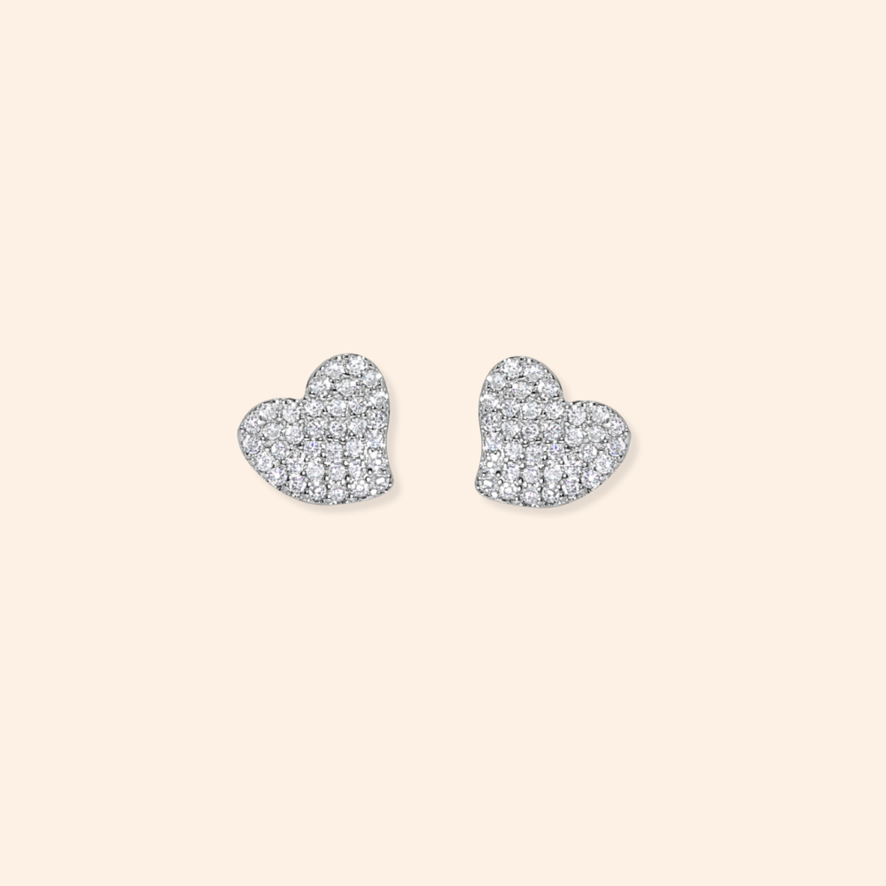 Heart Studs