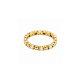 Cubic Zirconia Beaded Ring
