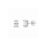 Oval Cut Lab Diamond Studs