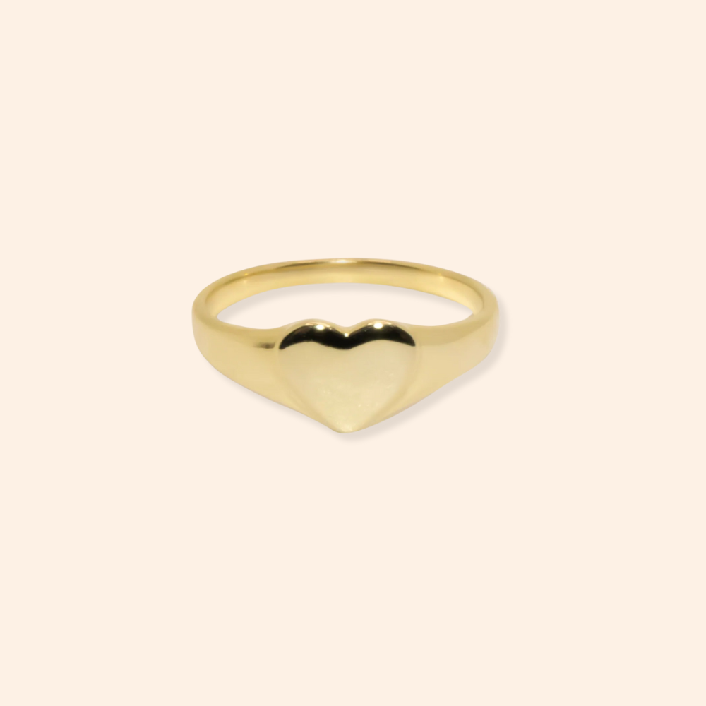 Heart Signet Ring