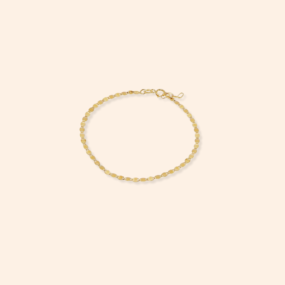 Flat Disco Bracelet