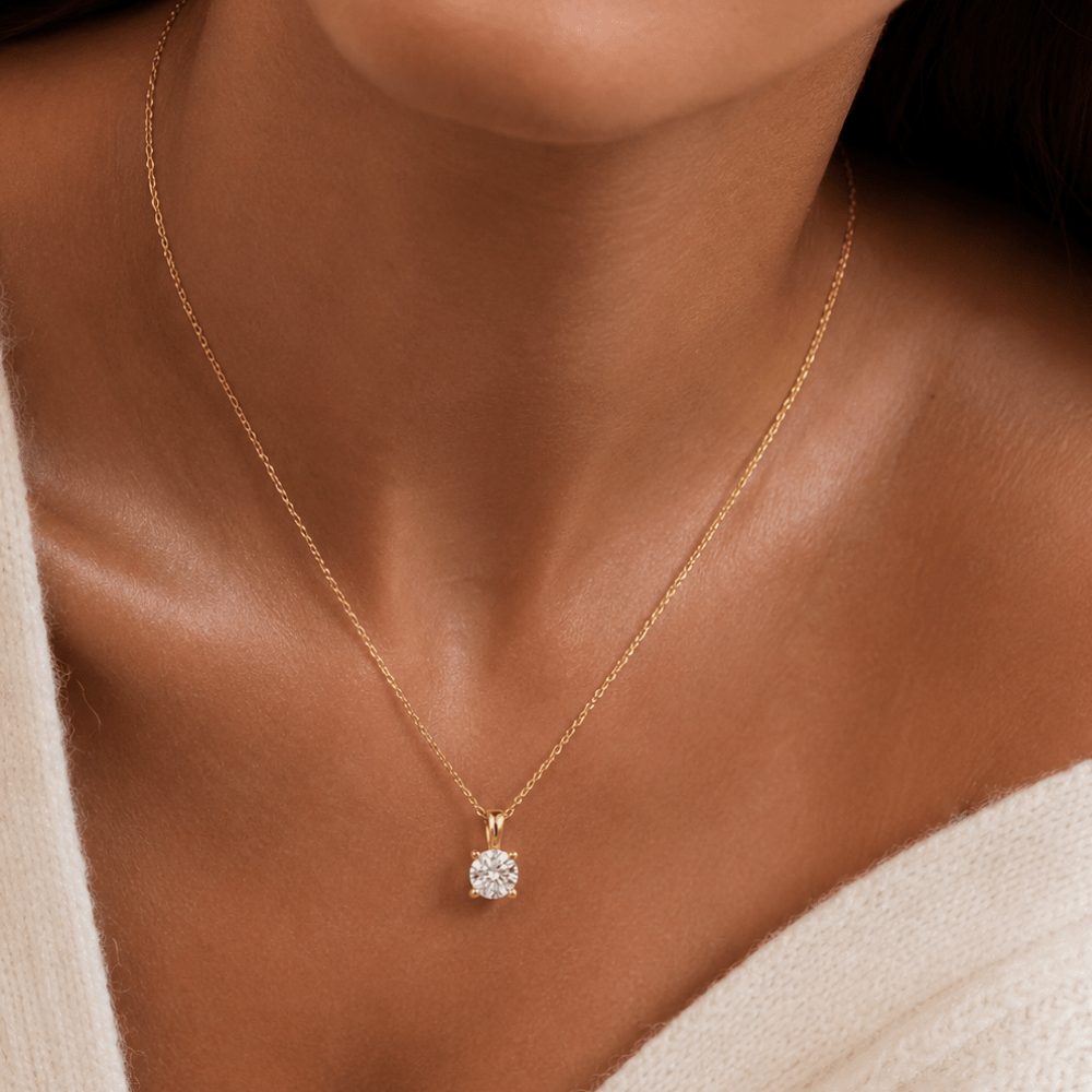 2.00 CT Lab-Grown Diamond Pendant Necklace - Karen's Fine Jewellery
