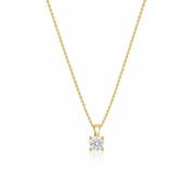 2.00 ct lab-grown diamond pendant necklace