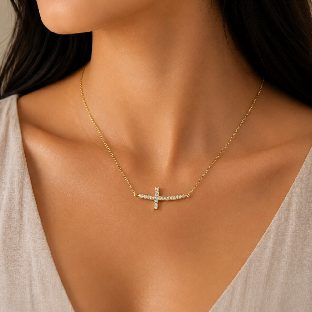 Cross Necklace - Karen's Fine Jewellery