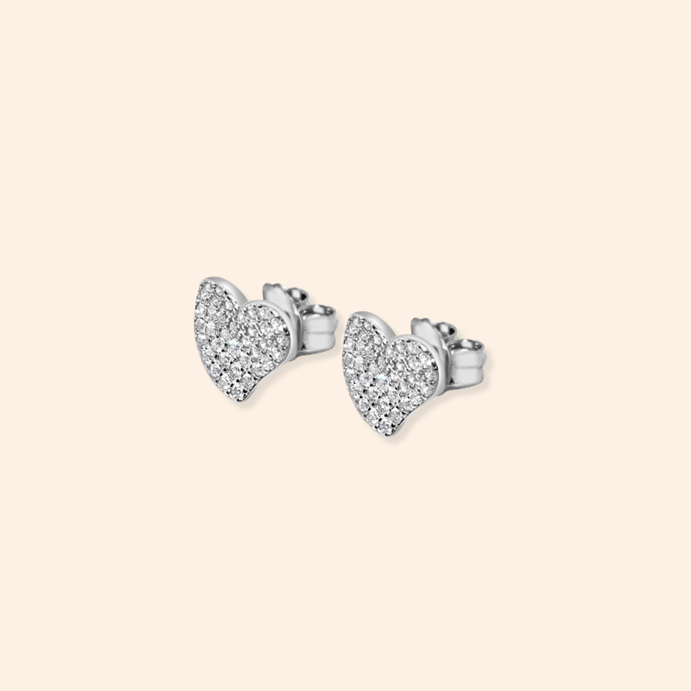 Heart Studs