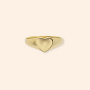 Heart Signet Ring