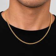 10K Yellow Gold Miami Cuban Chain Necklace – 2.7 mm