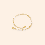 Trinity Paperclip Bracelet