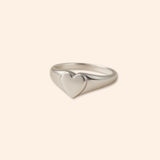 Heart Signet Ring
