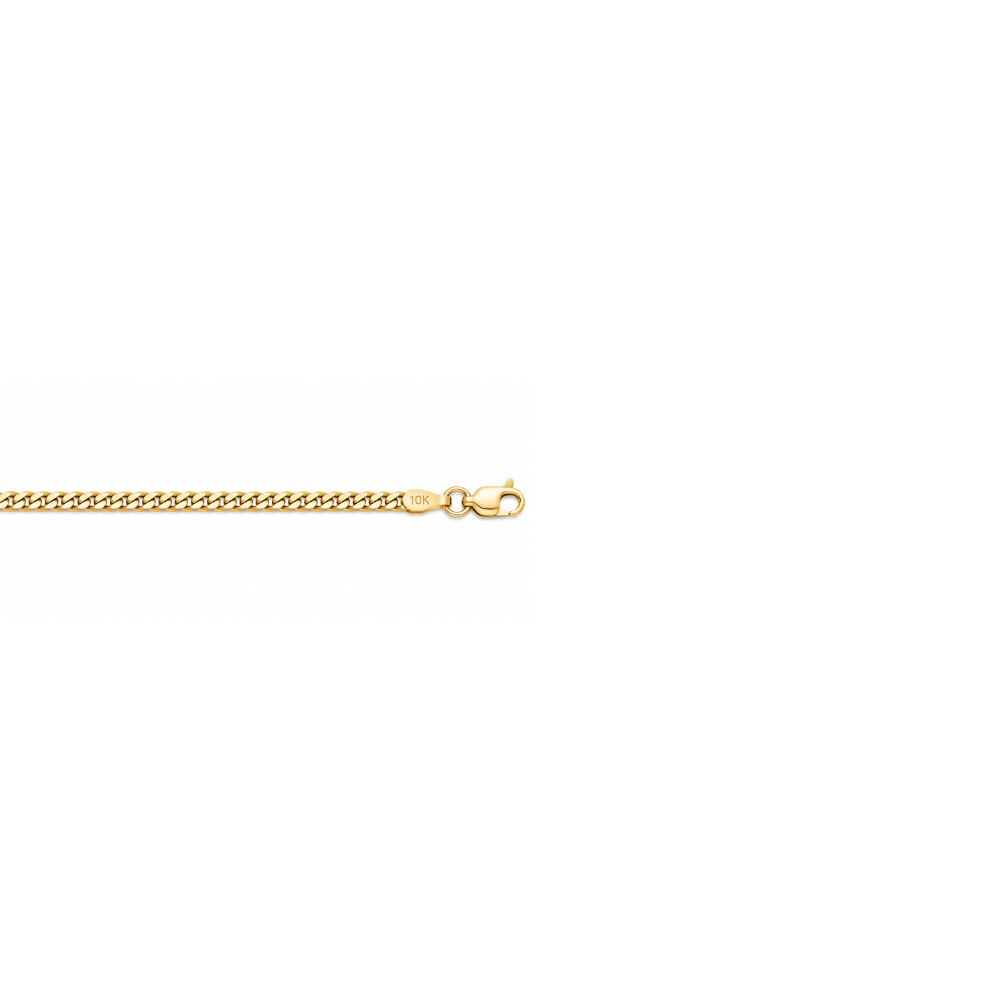 10K Yellow Gold Miami Cuban Chain Necklace – 2.7 mm