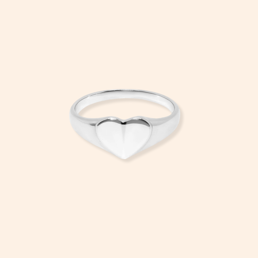 Heart Signet Ring
