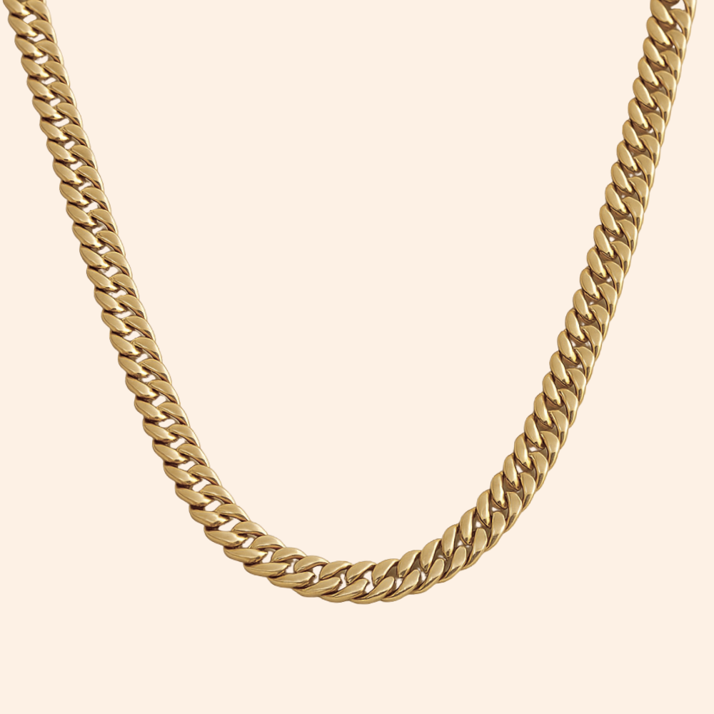 Flat Cuban Necklace