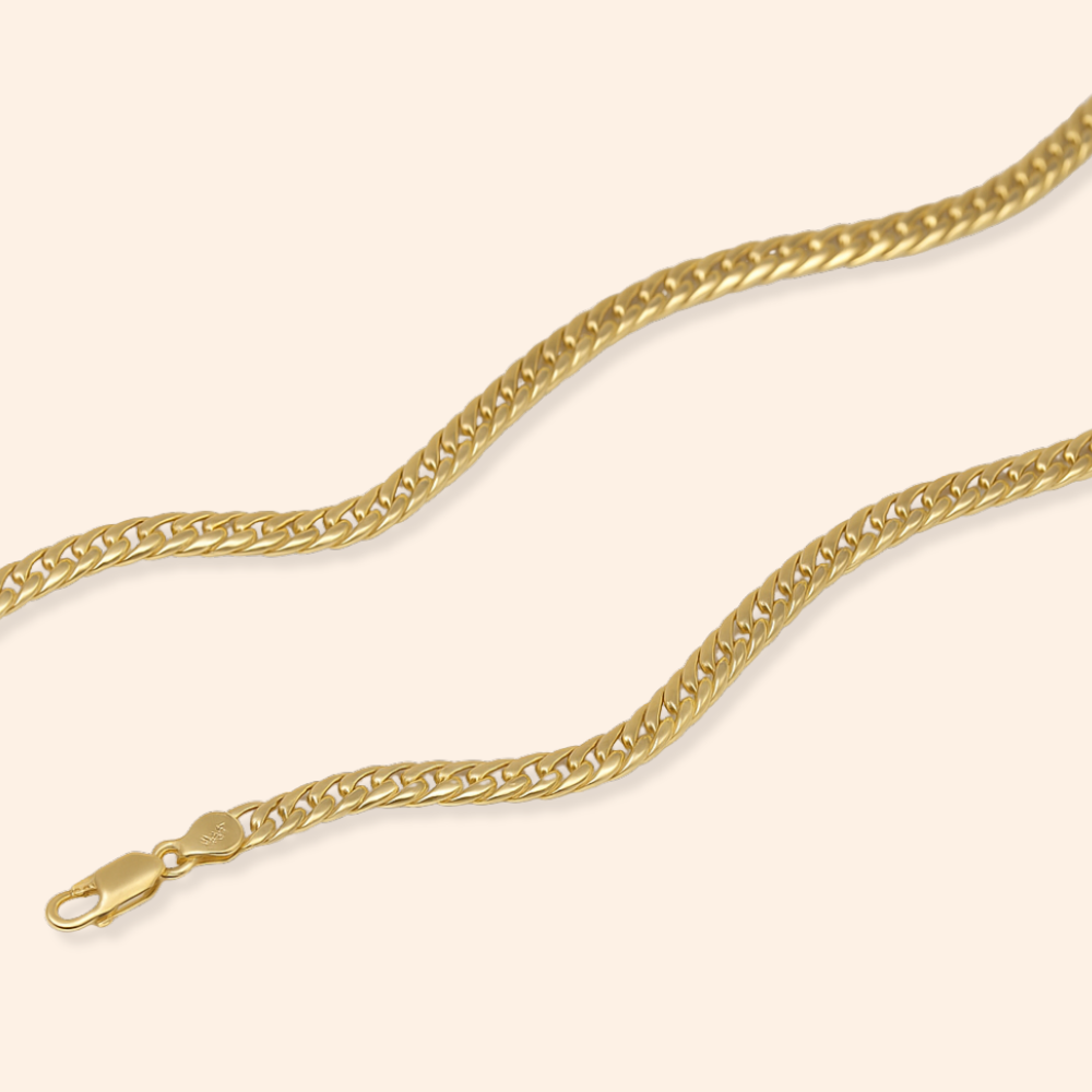Flat Cuban Necklace