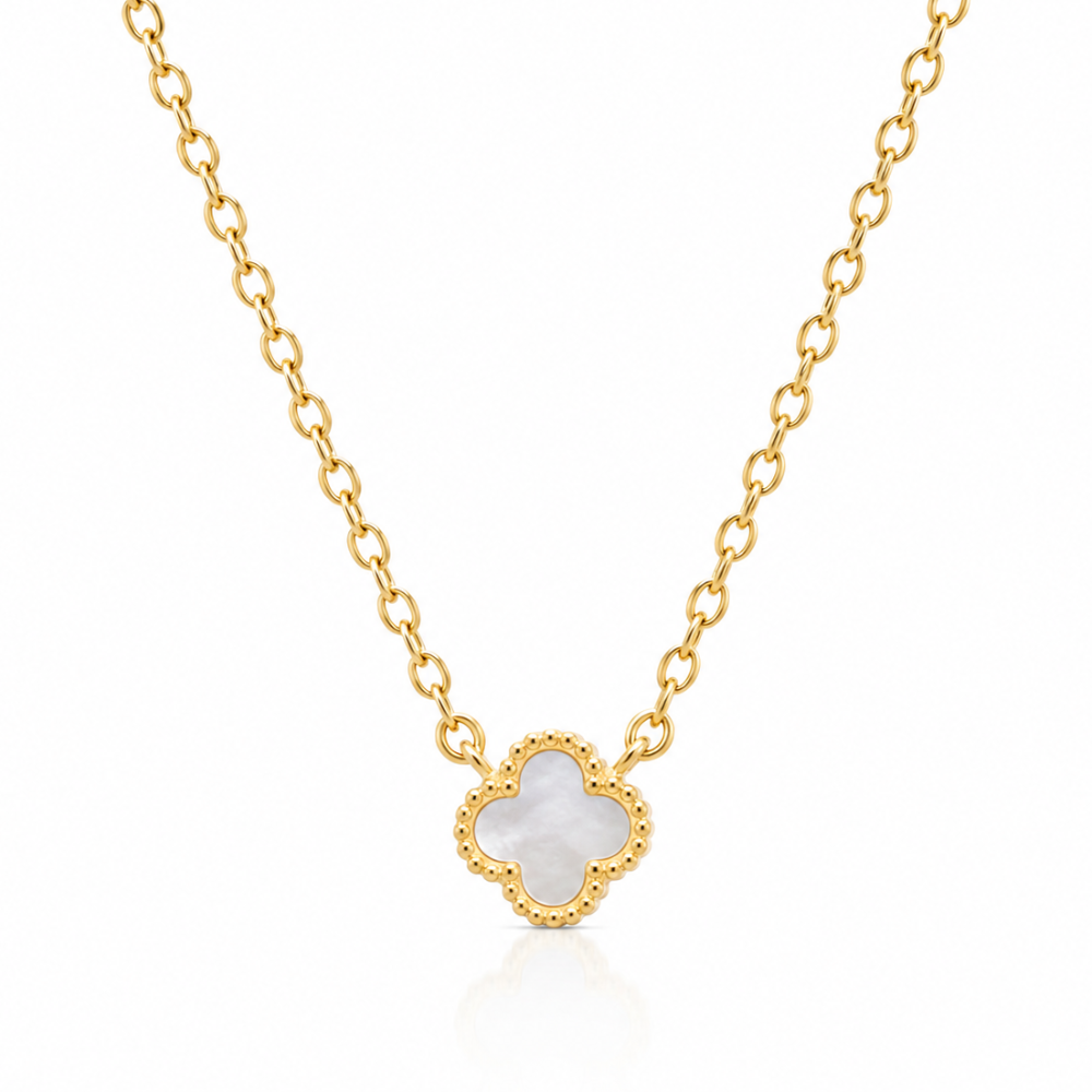 Celeste Clover Necklace - Karen's Fine Jewellery