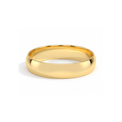 14k yellow gold 5mm wedding band
