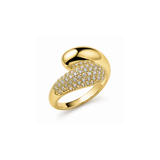 Pavé Cubic Zirconia Wrap Ring