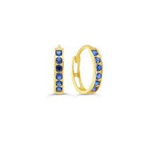 Load image into Gallery viewer, Birthstone Hoops
