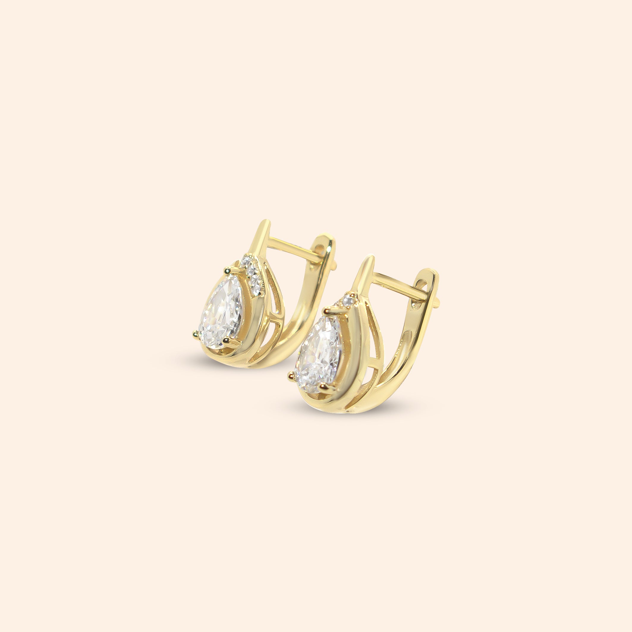 Radiant Tear Earrings