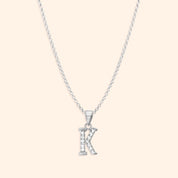 Silver Initial Necklace