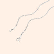 Silver Initial Necklace