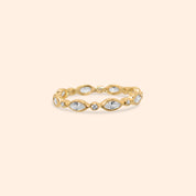 Marquise Halo Ring