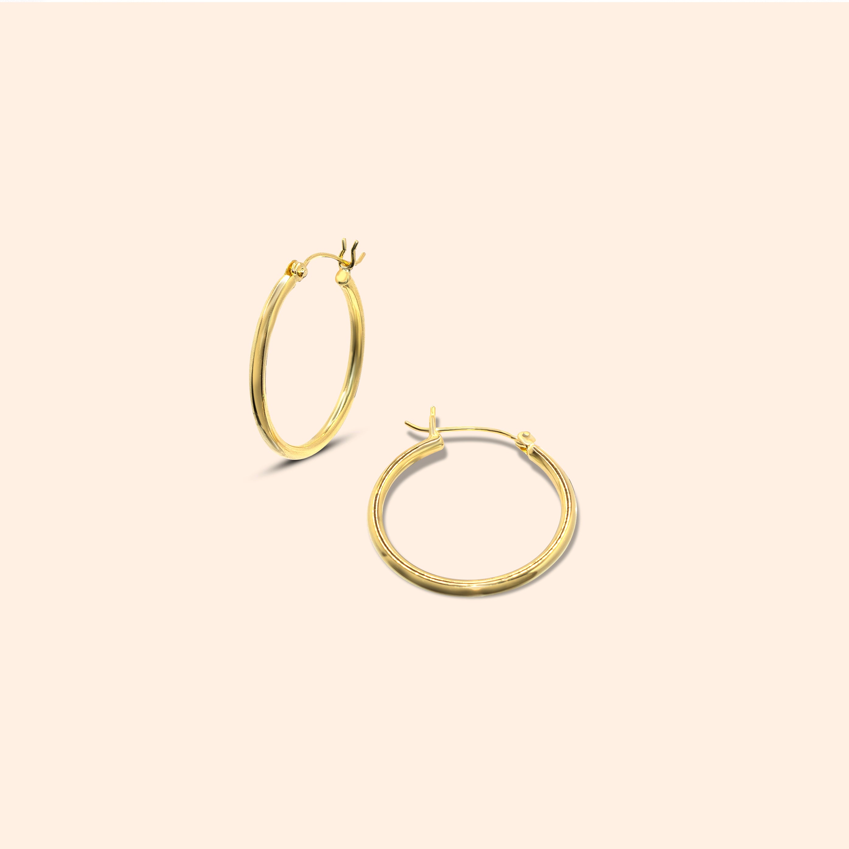 Medium Circle Hoops