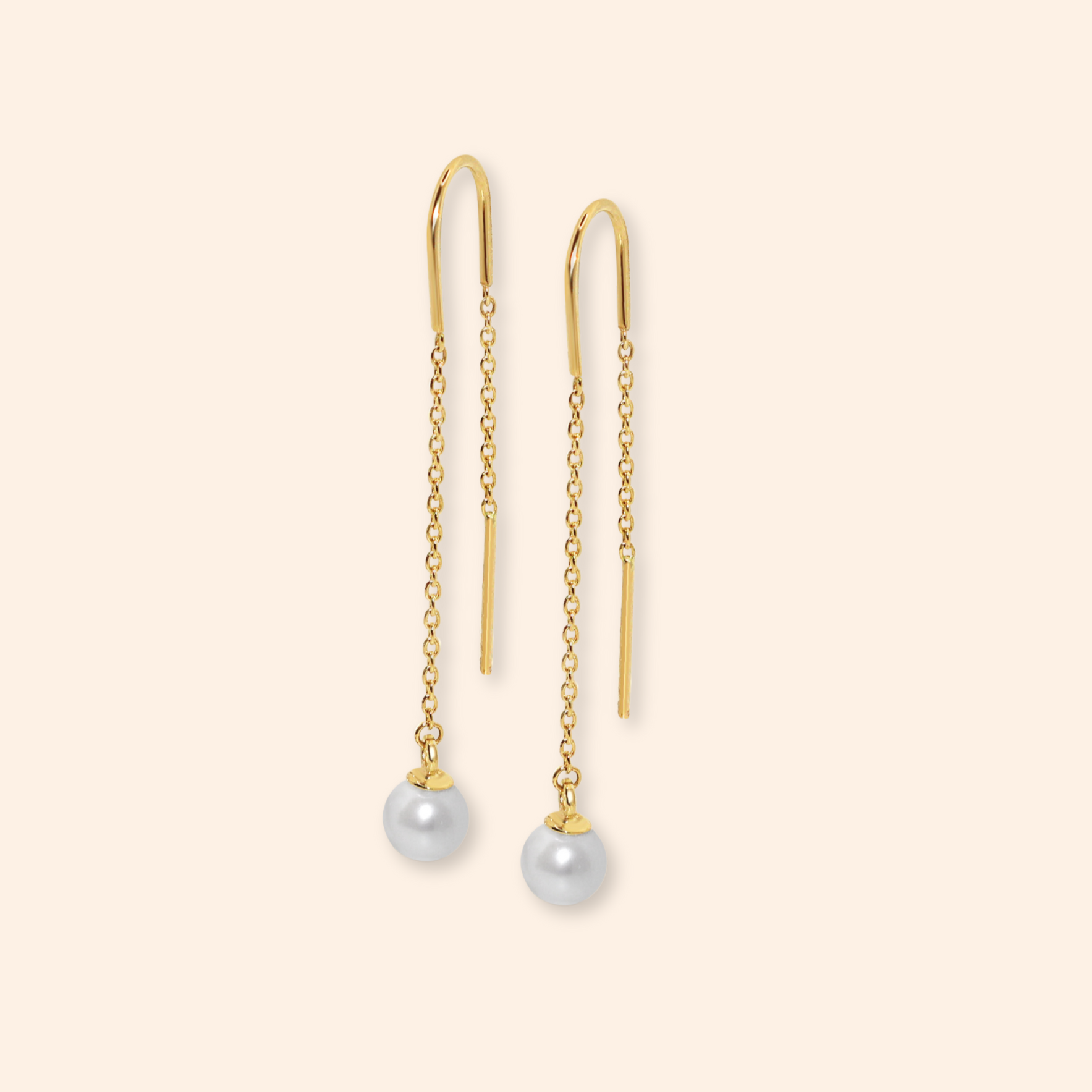 Cascade Pearl Earring