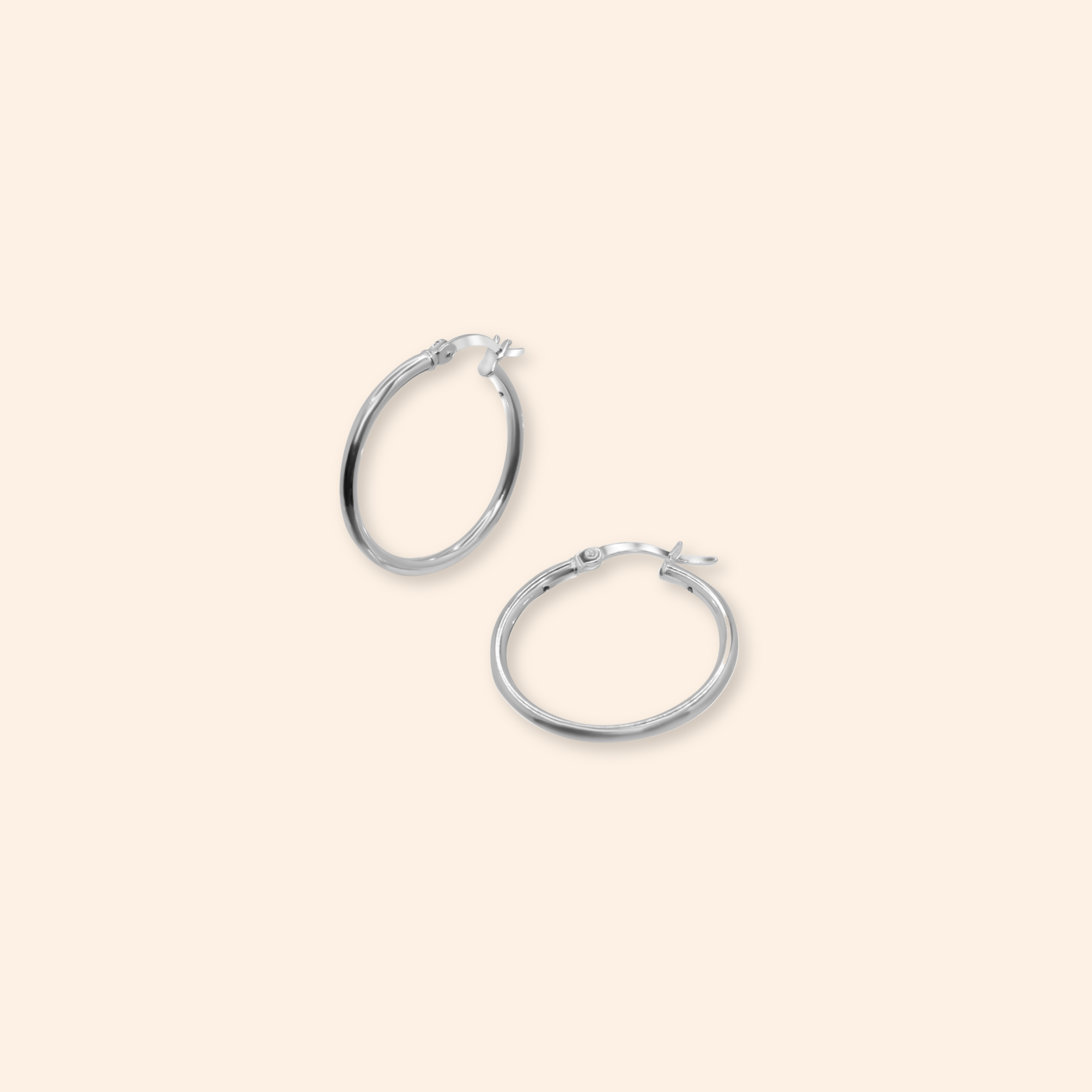 Medium Circle Hoops