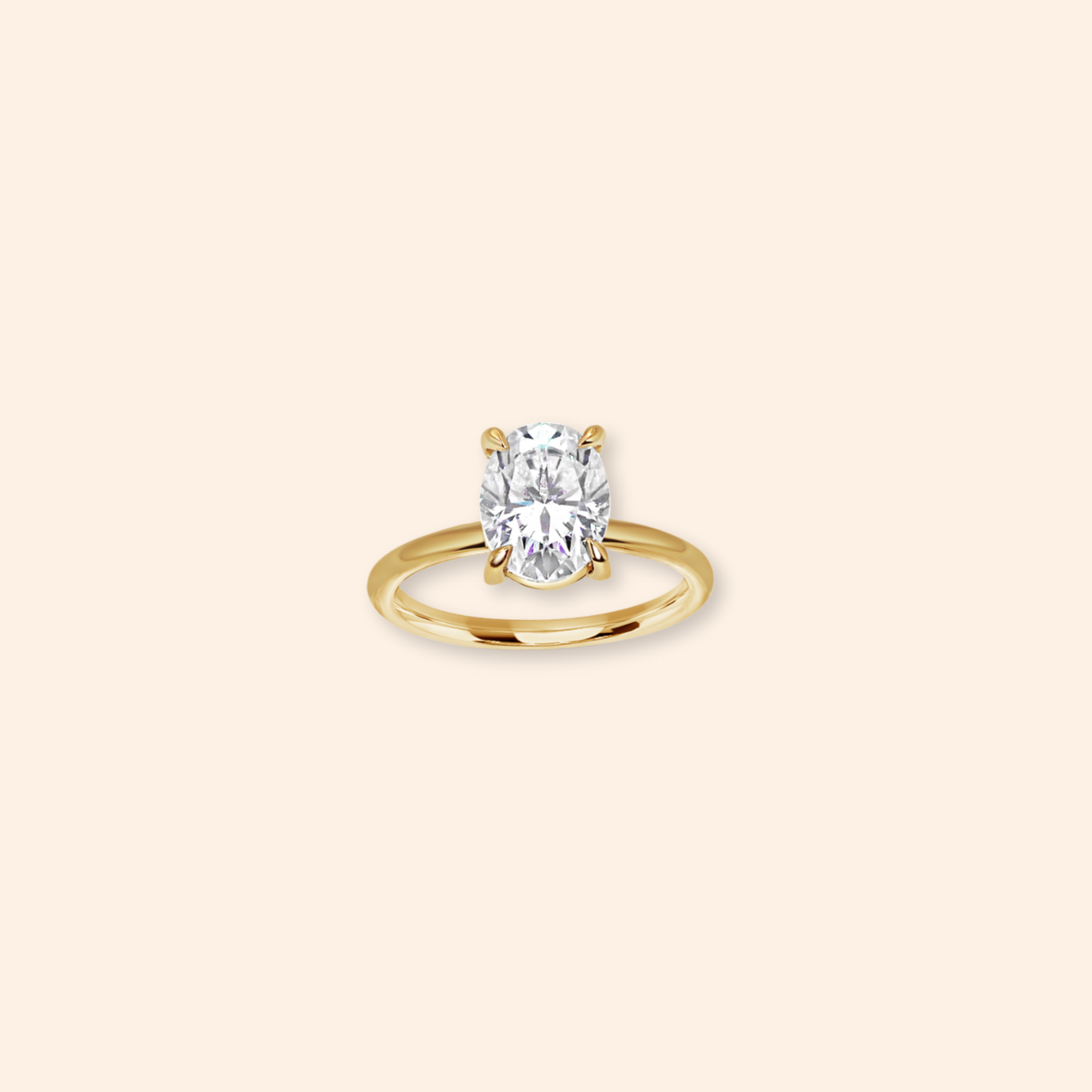 Oval 2.00ct Diamond Ring