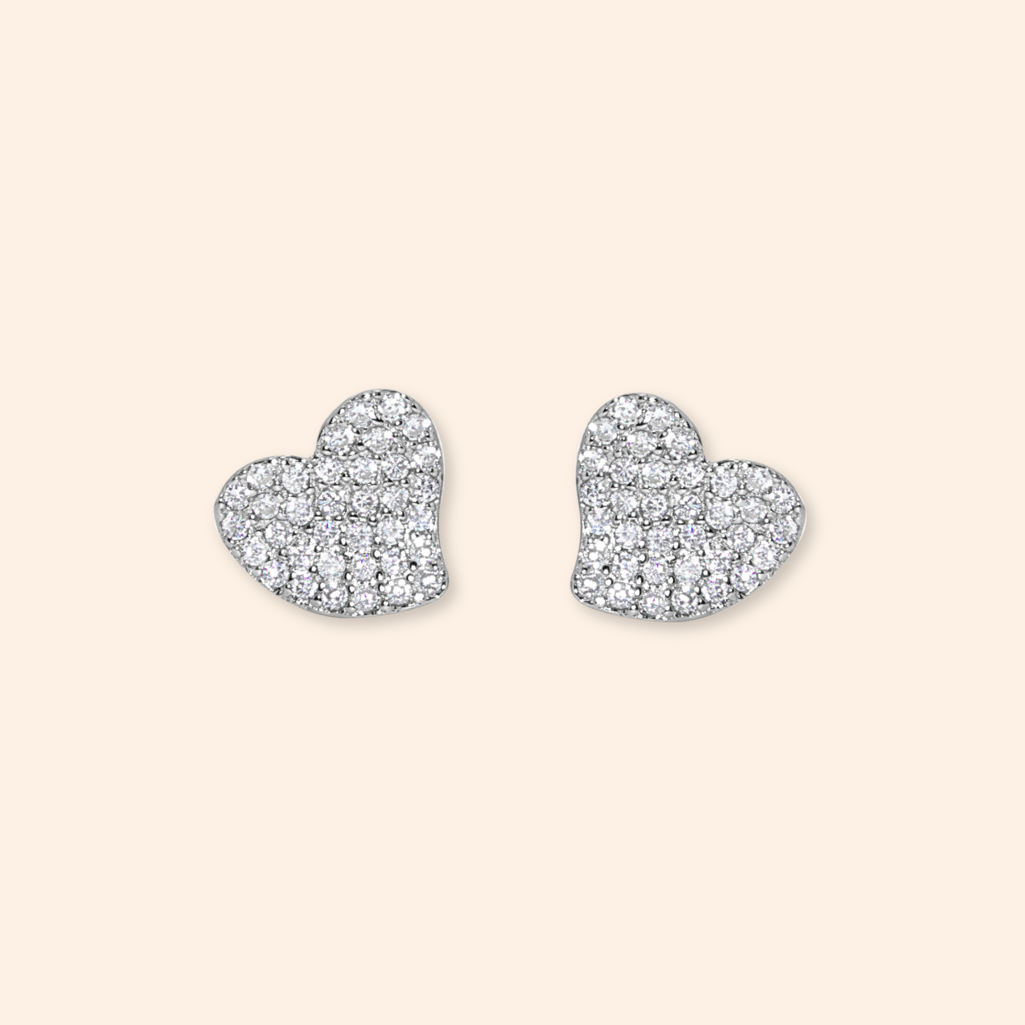 Heart Studs