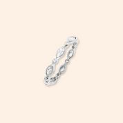 Marquise Halo Ring